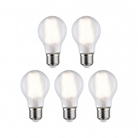 Lot de 5 ampoules LED filament Paulmann - E27 - 7W - 806LM - 4000K