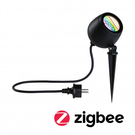 Projecteur de jardin LED Kikolo IP65 RGBW+ 6,2W Anthracite