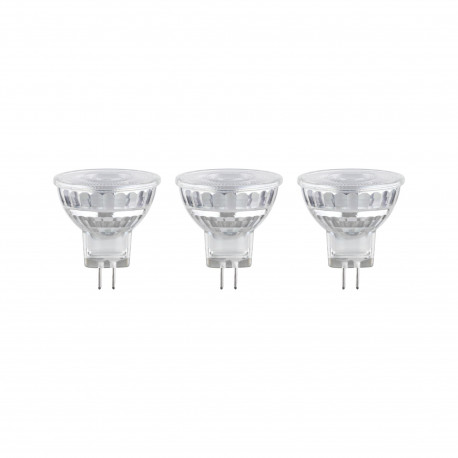Standard 12 V Réflecteur LED 3x184lm 3x1,8W 2700K Argent