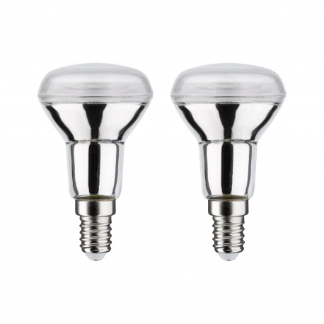 Réflecteurs LED Paulmann - lot de 2 - E14 - 420Lm - 5W - 2700K - Argent