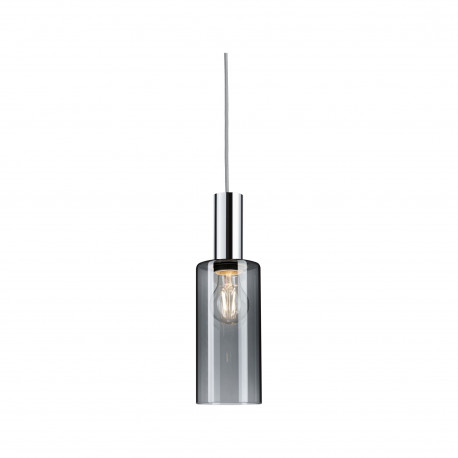 Abat-jour Raja URail 2Easy Paulmann - Ø100mm - Verre fumé