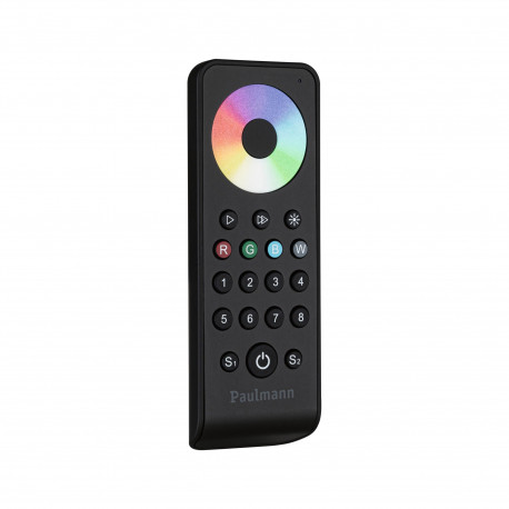 Pro Télécommande RGBW DC2x1.5V Noir