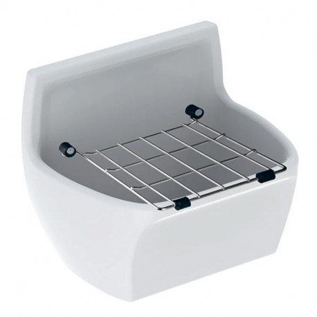 Déversoir mural Publica Geberit - 45x33.5x35cm - Blanc