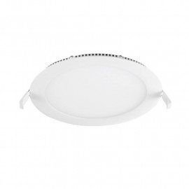 Downlight encastré LED rond extra plat Be-Led - Ø220mm - 20W - 3000K - IP44 - Blanc