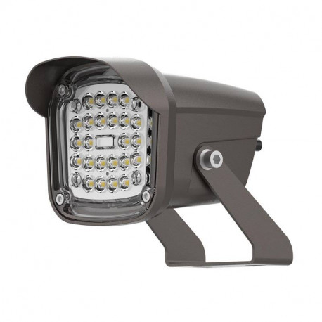 Projecteur extérieur sur piquet Be-Led - 12W - 2 CCT - 1000Lm - IP65 - Aluminium - Gris
