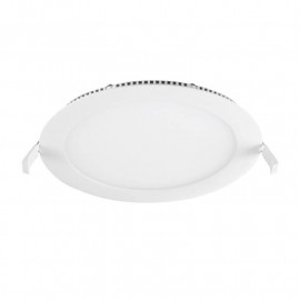 Downlight encastré LED rond extra plat Be-Led - UGR19 - Ø240mm - 25W - 4000K - Blanc