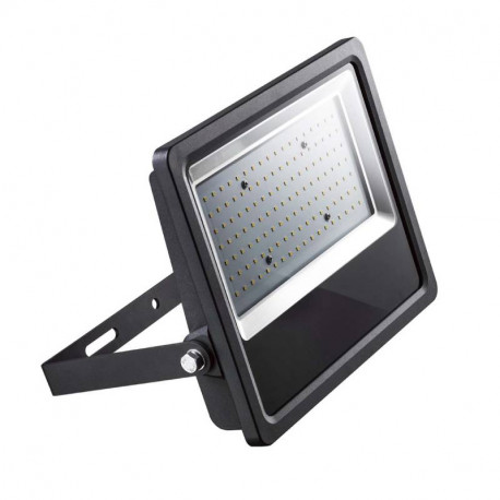 Projecteur extérieur Be-Led - 100W - 3000K - IP65 - Sur secteur - Noir