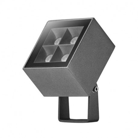 Projecteur LED architectural Be-Led - 5W - 3000K - 400Lm - IP65 - Anthracite