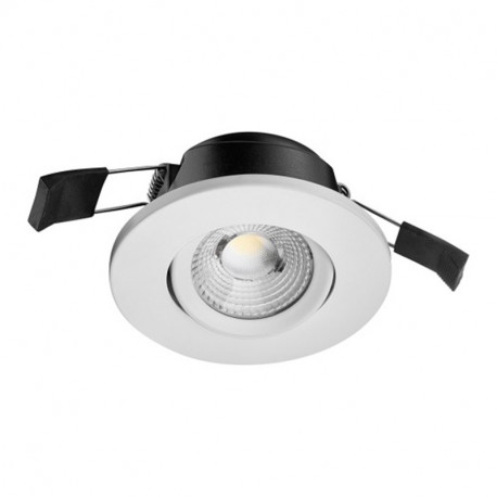 Spot LED encastré Luxolum - 6,5W - 4CCT - BBC - Dimmable - Blanc