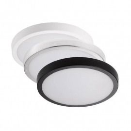 Hublot mural/plafond Be-Led - 3CCT - 3 Collerettes - 18W - IP54