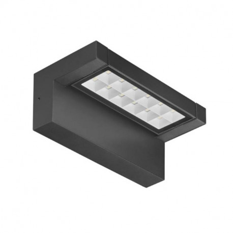Applique Orientable Be-Led - Extérieur - 10W - 3000K - IP65 - Noir