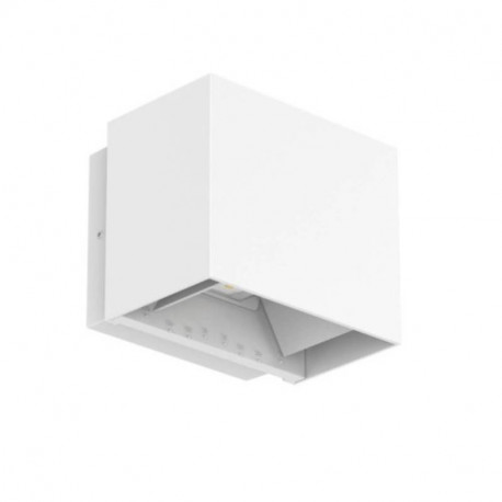 Applique murale Be-Led - Intérieur/Extérieur - 3000K - IP65 - Blanc