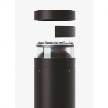 Cache 180° pour borne aluminium Be-Led