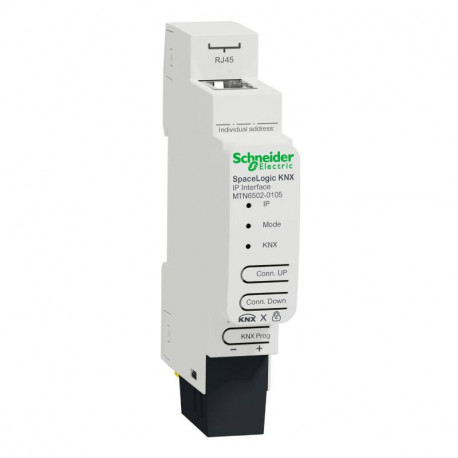 Interface IP SpaceLogic KNX Schneider Electric - Rail Din