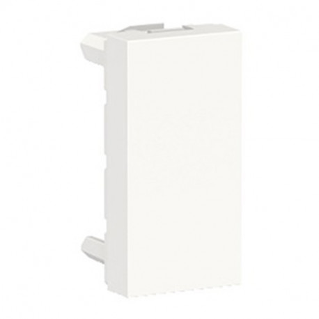Obturateur Unica - 1 module - Blanc antimicrobien