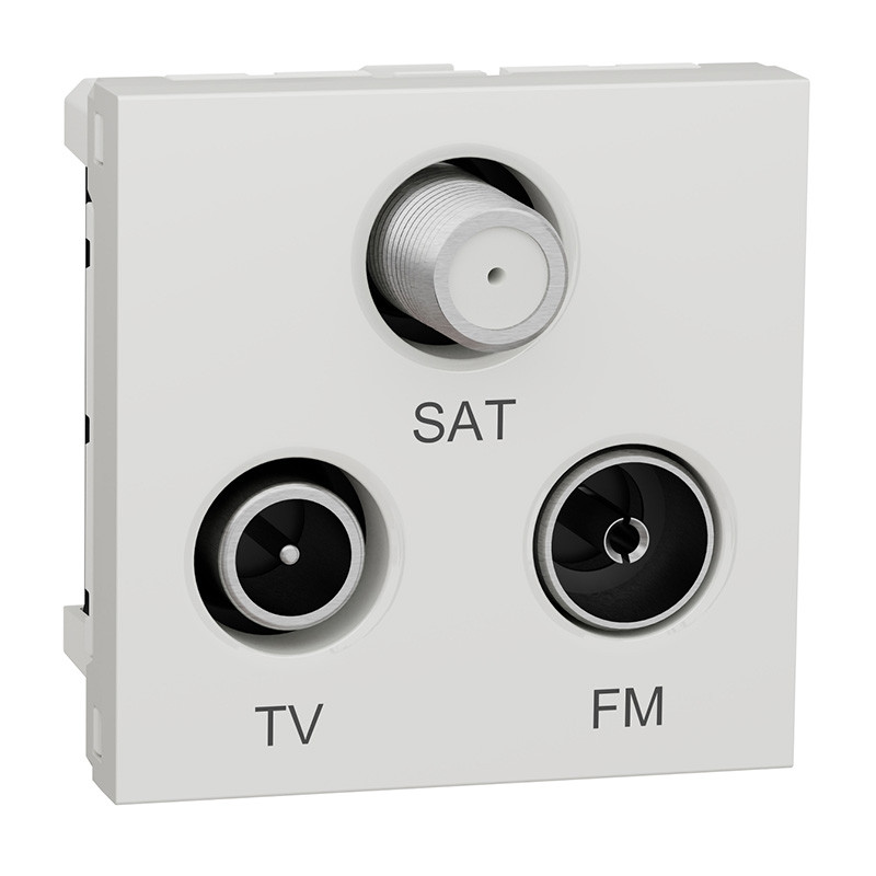 Prise TV/FM/SAT NU345020 de la gamme Unica par Schneider Electric — free download