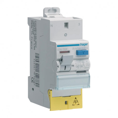 Interrupteur différentiel type AC 25A
