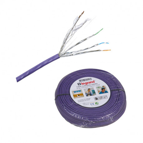 Câble multimédia - Télévision et satellite - F/FTP - 100m