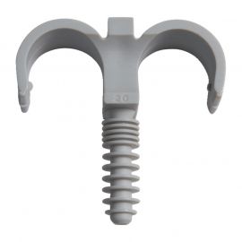 Collier de fixation double Bizclip pour Tubes IRL - Diamètre 20mm