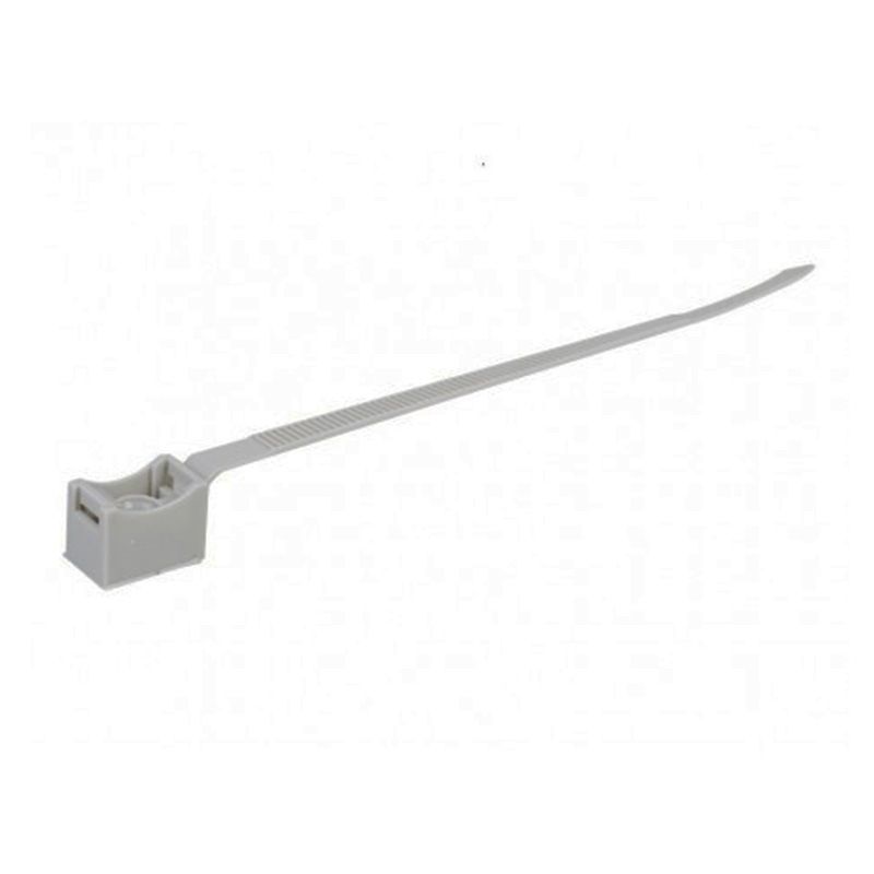 Fixation câble Ø 10 à 14 mm - Attache en acier pour câble électrique
