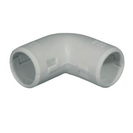 Coude ou équerres IRL'OC ouvrables pour inspection pour tubes IRL - Ø16 mm - Gris