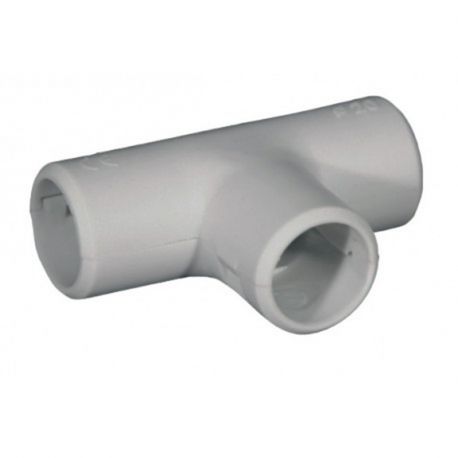 Té IRL'OC ouvrables pour inspection pour tubes IRL - Ø32 mm - Gris