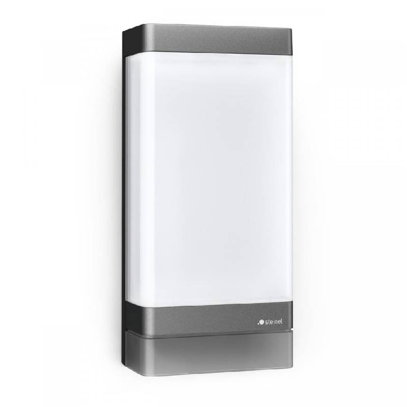 Applique extérieure avec détecteur E27 max 28W anthracite Cliffi BRILLIANT | Leroy Merlin