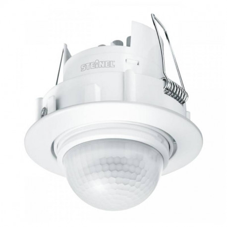 Détecteur de mouvement infrarouge IS D360 Steinel - 360° - 16m - Blanc