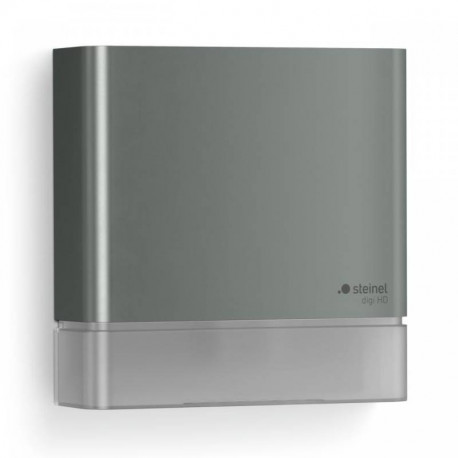 Détecteur IR à réglage numérique IS 180 Digi HD COM1 Steinel - 180° - 9m - Anthracite