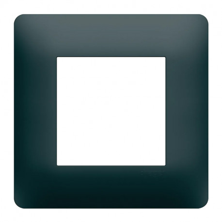 Plaque 1 poste Essensya Hager - Anthracite