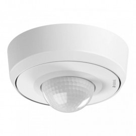 Détecteur infrarouge MD-24 ECO COM1 Steinel - 360° - 24m - Blanc - En saillie