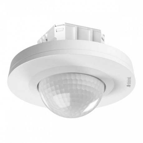 Détecteur infrarouge MD-24 ECO COM1 Steinel - 360° - 24m - Blanc - Encastré