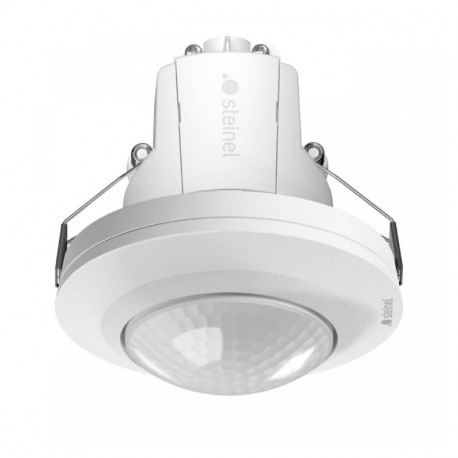 Détecteur infrarouge MD-8 ECO COM1 Steinel - 360° - 8m - Blanc - Encastré faux plafond
