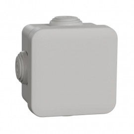 Boites de dérivation Mureva Box Schneider Electric - 4 Entrées - Ø20mm - IP55 - Gris