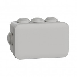 Boites de dérivation Mureva Box Schneider Electric - 8 Entrées - Ø20mm - IP55 - Gris