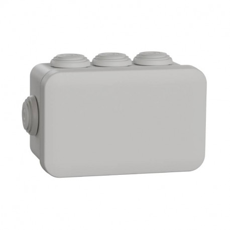 Boites de dérivation Mureva Box Schneider Electric - 8 Entrées - Ø20mm - IP55 - Gris
