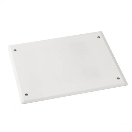 Couvercle 245x185mm Schneider Electric - pour boîte de dérivation Modulo Multifix - Blanc