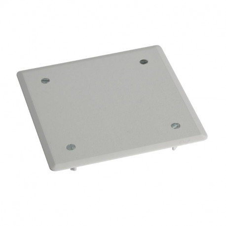 Couvercle 128x128mm Schneider Electric - pour boîte de dérivation Modulo Multifix - Blanc