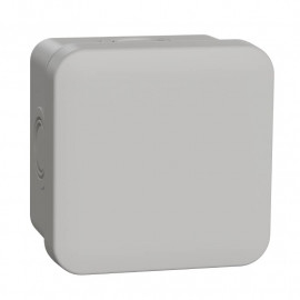 Boites de dérivation Mureva Box Schneider Electric - 4 Entrées - Ø16/20mm - IP55 - Gris