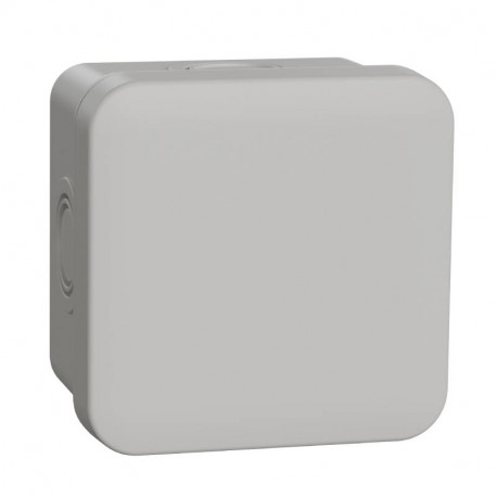 Boites de dérivation Mureva Box Schneider Electric - 4 Entrées - Ø16/20mm - IP55 - Gris