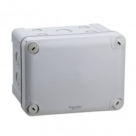 Boite de dérivation Mureva Box Schneider Electric - 175x150x80mm - 14 Entrées - IP55 - Gris