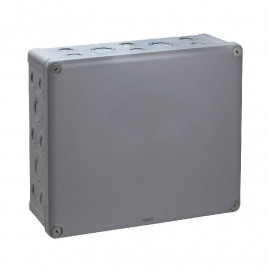 Boite de dérivation Mureva Box Schneider Electric - 325x275x120mm - 34 Entrées - IP55 - Gris