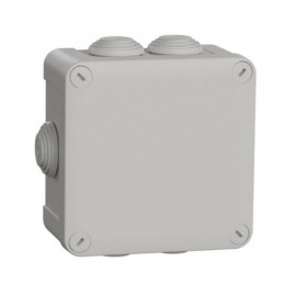 Boites de dérivation Mureva Box Schneider Electric - 7 Entrées Ø25mm - Bornes push-in - IP55 - Gris