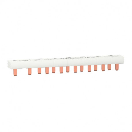 Peigne monobloc horizontal Schneider Electric - 1P+N - 63A - 8 modules