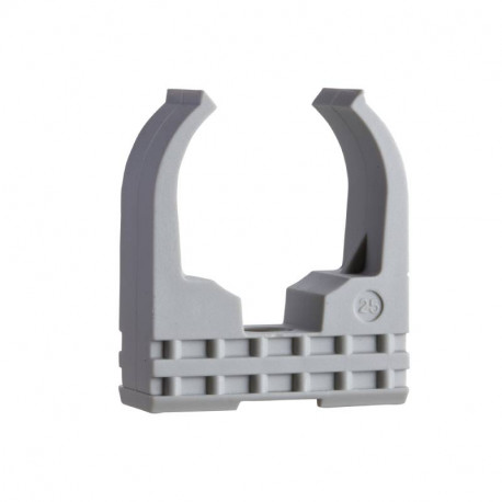 Clips pour conduits Mureva Fix Schneider Electric - Ø25mm - Gris
