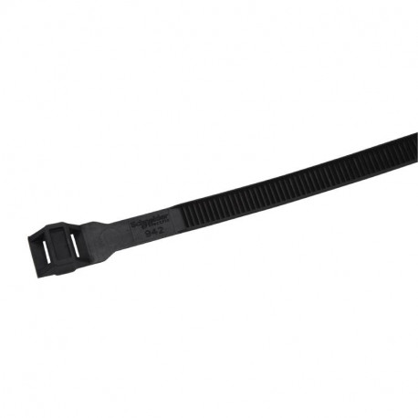 Colliers d'installation Mureva FIX Schneider Electric - 132X9mm - Noir