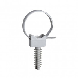 Lot de 100 colliers Instacables Mureva FIX Schneider Electric - Ø16-32 mm - Avec Cheville filetée M8 - Gris