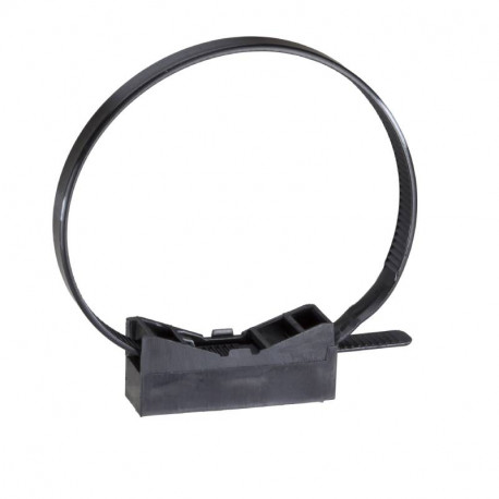Lot de 100 colliers Instacables Mureva FIX Schneider Electric - Ø40-63 mm - Noir