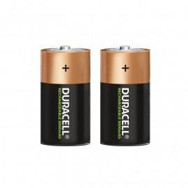 Lot de 2 piles rechargeables C - H50 Ø25.5 NiMh Duracell Ultra - 1,2V - 3000mah