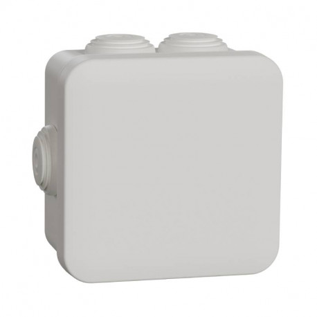 Boites de dérivation Mureva Box Schneider Electric - 7 Entrées Ø20mm - IP55 - Blanc polaire
